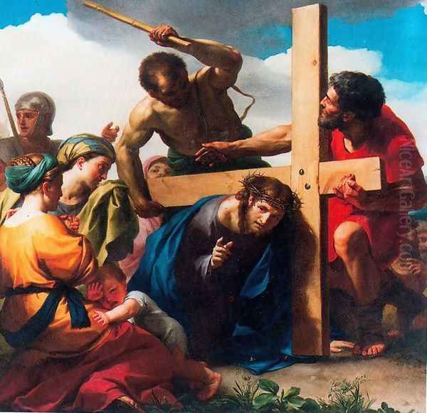 Way to Calvary Oil Painting by Anton Raphael Mengs