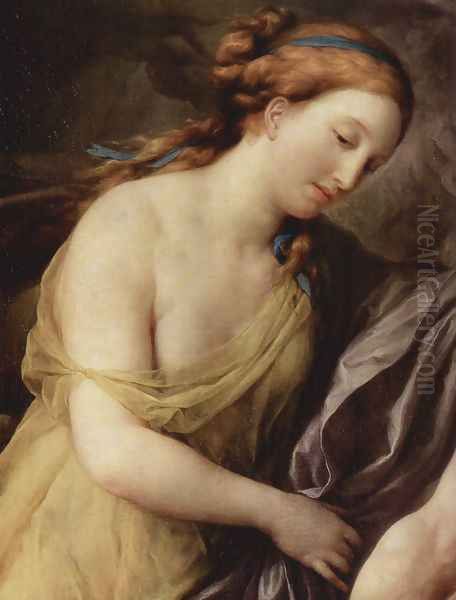 Perseus and Andromeda, Detail Oil Painting by Anton Raphael Mengs