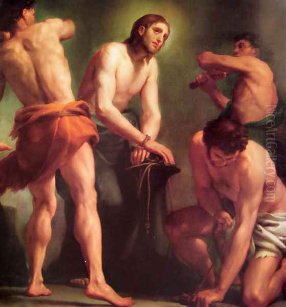 The flagellation Oil Painting by Anton Raphael Mengs