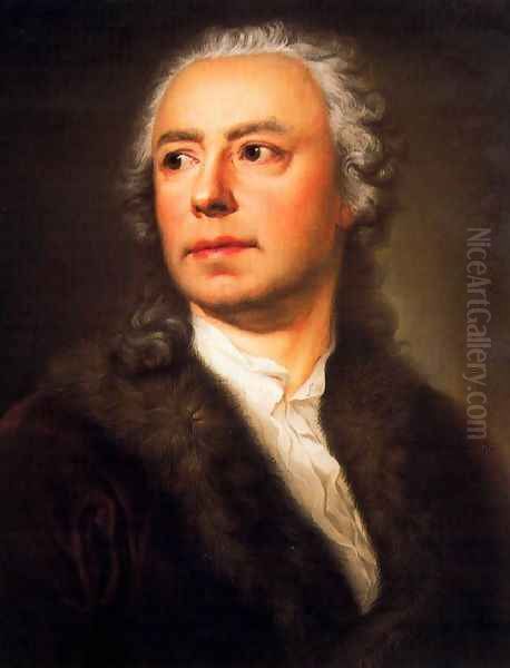 Portrait of Ismael Mengs Oil Painting by Anton Raphael Mengs