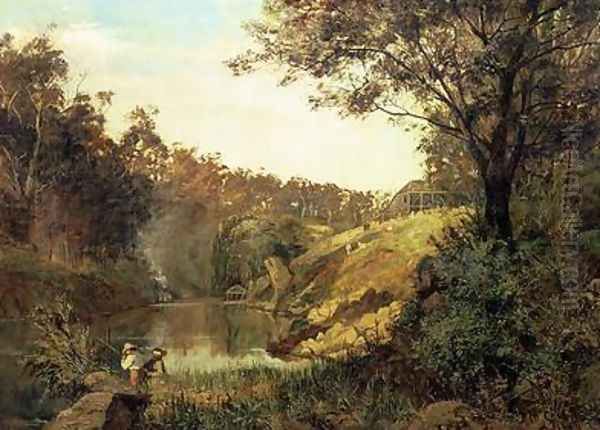 The Yarra Studley Park Oil Painting by Frederick McCubbin