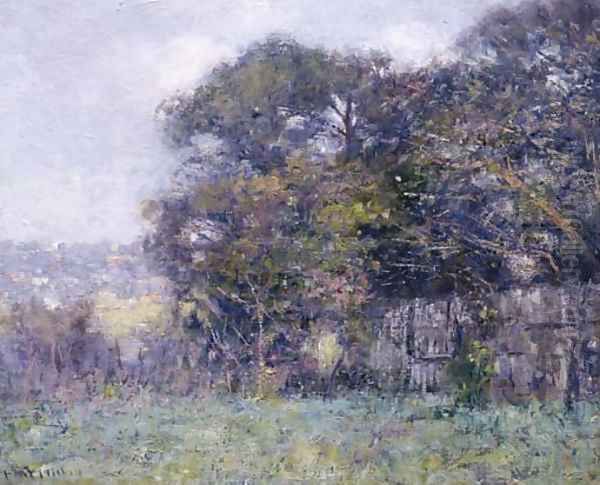 The Artist's Garden, South Yarra Oil Painting by Frederick McCubbin