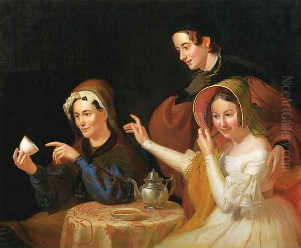 Dregs in the Cup Oil Painting by William Sidney Mount