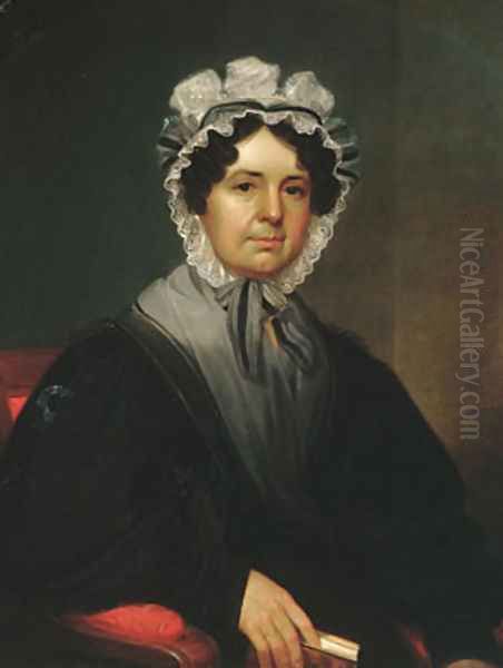 Mrs. Gideon Tucker Oil Painting by William Sidney Mount