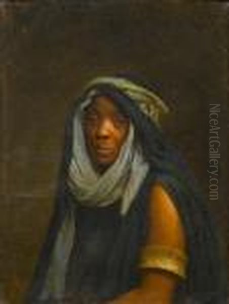 The Black Servant Girl Oil Painting by Jean-Leon Gerome