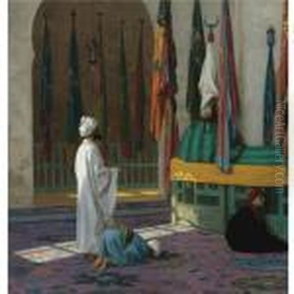 Le Tombeau Du Sultan Oil Painting by Jean-Leon Gerome