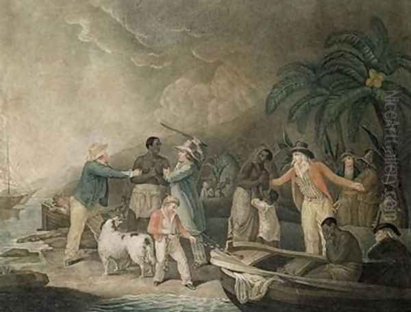 The Slave Trade 1835 Oil Painting by George Morland