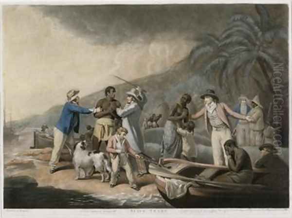 Slave Trade 2 Oil Painting by George Morland