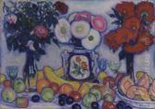 Still Life Oil Painting by Leo Gestel