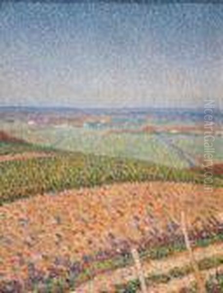 Voorjaarszon - Nijmegen Oil Painting by Leo Gestel