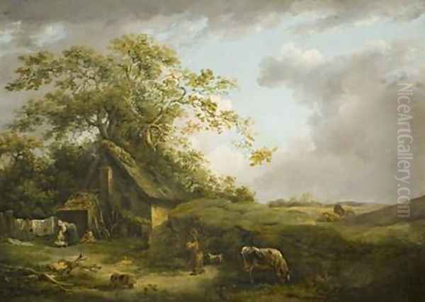 Landscape Oil Painting by George Morland