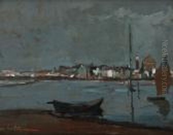 Venice Oil Painting by Petrascu Gheorghe