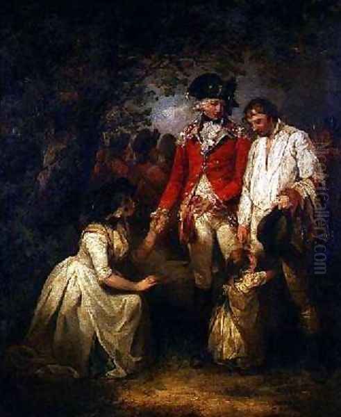 The Deserter Pardoned Oil Painting by George Morland