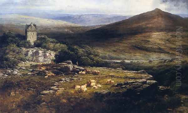 A Shepherd's Lament Oil Painting by Andrew Melrose