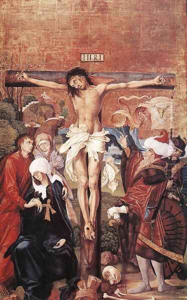 The Crucifixion 1506 Oil Painting by Master M.S.