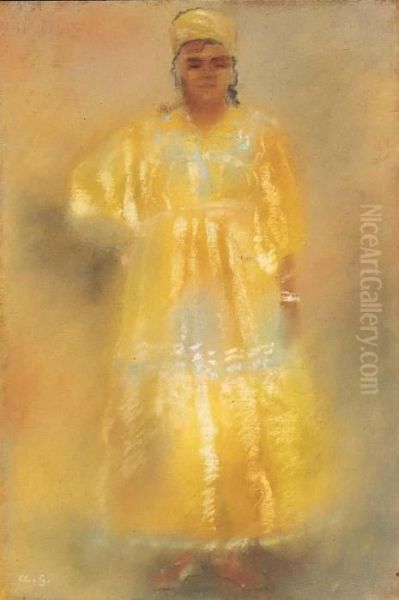 Araberin Ii Oil Painting by Augusto Giacometti