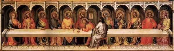 The Last Supper Oil Painting by Lorenzo Monaco