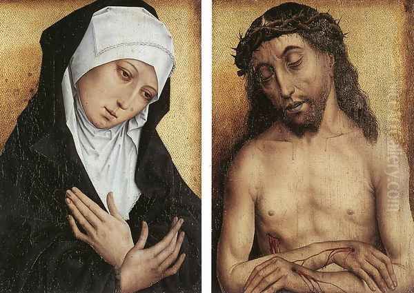 Virgin and the Man of Sorrow 1480-90 by Simon Marmion