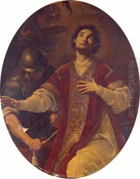 The Martyrdom Of Saint Lawrence Oil Painting by Corrado Giaquinto