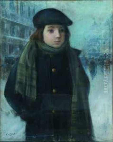 Ecolier Au Foulard Oil Painting by Victor-Gabriel Gilbert