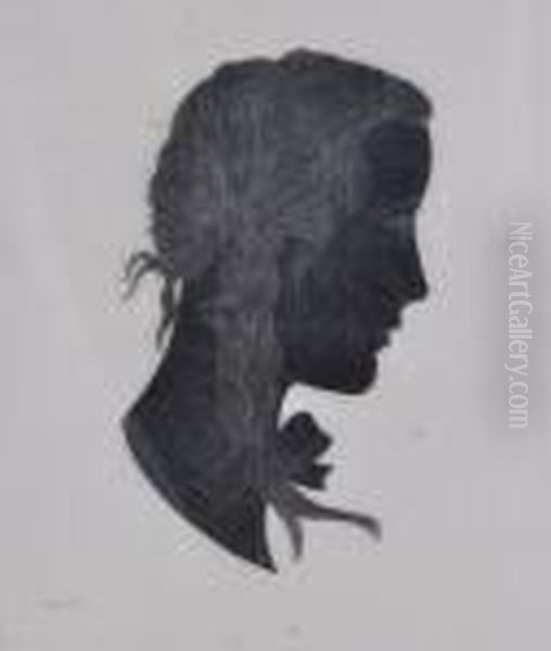 Classical Portrait Oil Painting by Eric Gill