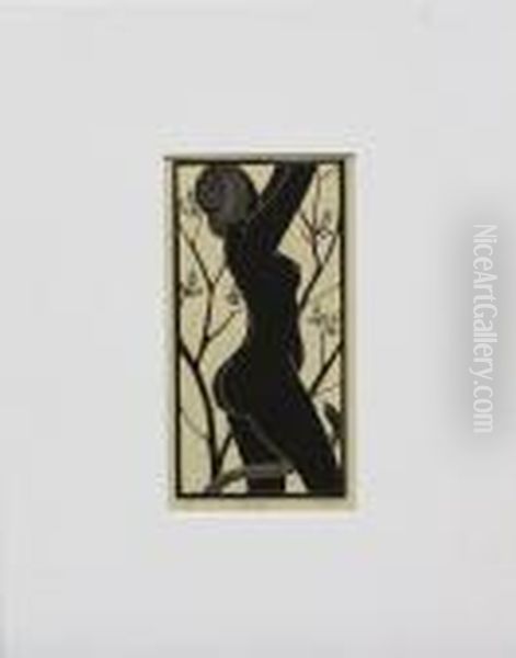 Eve Oil Painting by Eric Gill