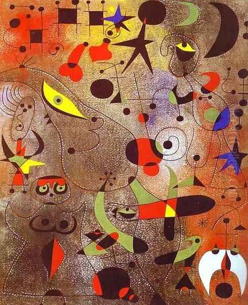 Constellation: Awakening at Dawn Oil Painting by Joaquin Miro