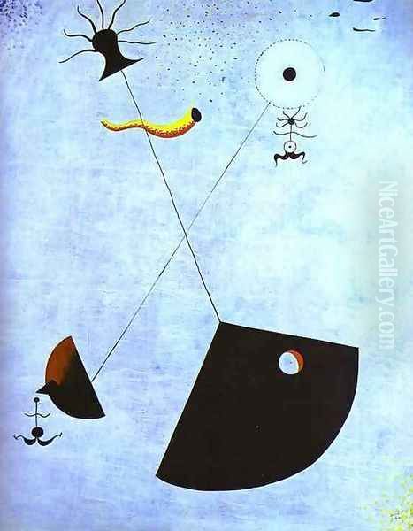 Maternity Oil Painting by Joaquin Miro