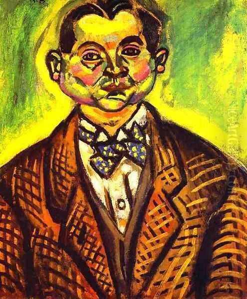 Self-Portrait Oil Painting by Joaquin Miro