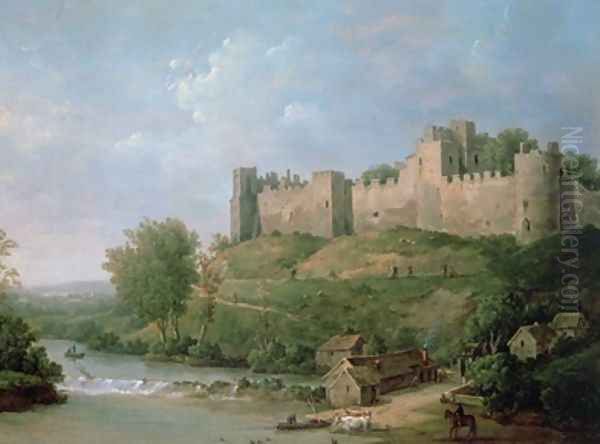 Ludlow Castle Oil Painting by William Marlow