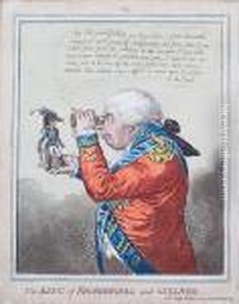 The King Of Brobdingnag Oil Painting by James Gillray