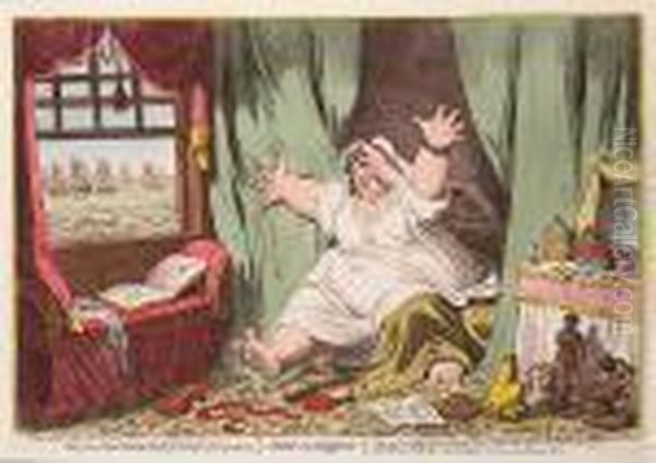 Dido In Despair Oil Painting by James Gillray