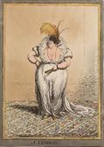 A Lyoness Oil Painting by James Gillray