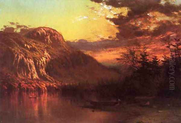 Wilderness Oil Painting by Homer Dodge Martin