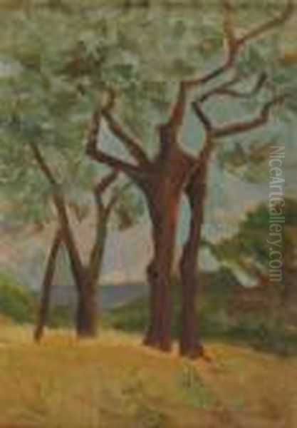 Alberi Oil Painting by Luigi Gioli