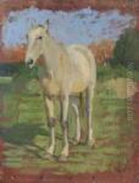 Cavallo Oil Painting by Luigi Gioli