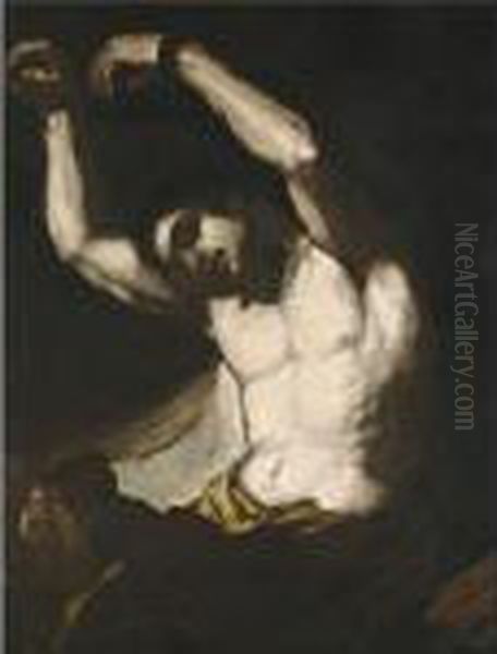 Saint Sebastian Oil Painting by Luca Giordano