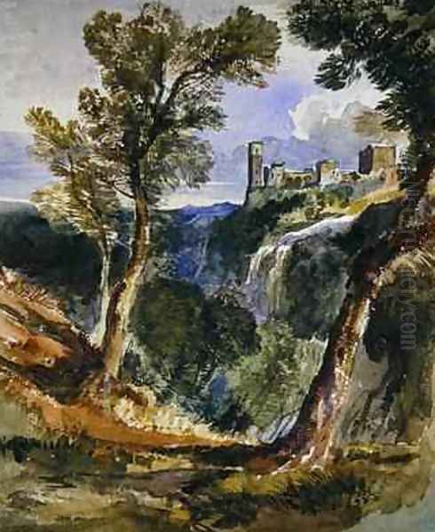 Tivoli Oil Painting by William James Muller