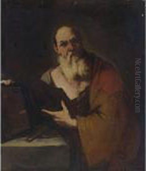 Socrates Oil Painting by Luca Giordano