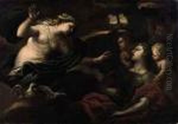 The Death Of Adonis Oil Painting by Luca Giordano