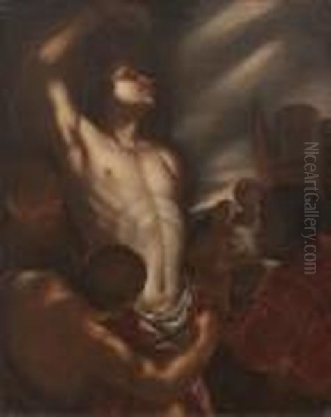 San Sebastiano Oil Painting by Luca Giordano