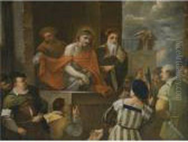 Ecce Homo Oil Painting by Luca Giordano