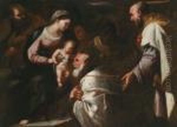 Adorazione Dei Magi Oil Painting by Luca Giordano