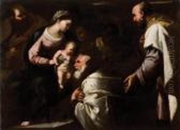 Adorazione Dei Magi Oil Painting by Luca Giordano