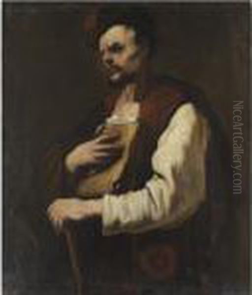 Ritratto Di Filosofo Oil Painting by Luca Giordano