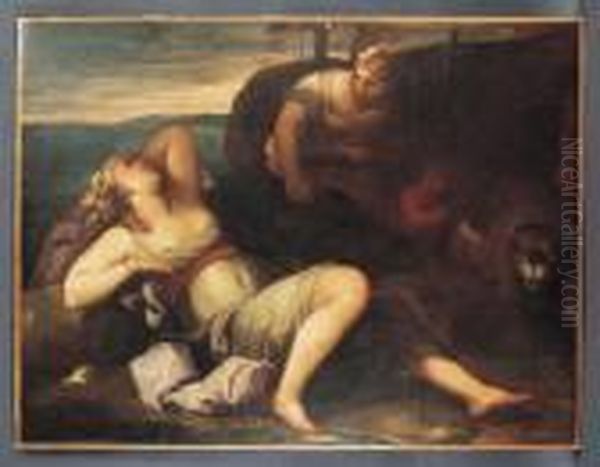 Scena Mitologica Oil Painting by Luca Giordano