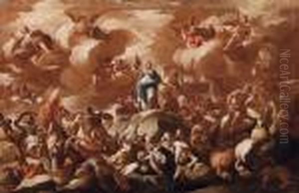 Trionfo Di Giuditta Oil Painting by Luca Giordano