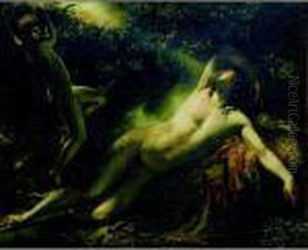 The Sleep Ofendymion Oil Painting by Anne-Louis Girodet de Roucy-Triosson