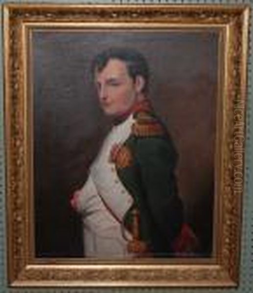 Napolean Oil Painting by Anne-Louis Girodet de Roucy-Triosson