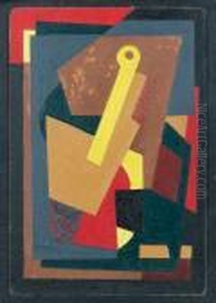 Composition Oil Painting by Albert Gleizes